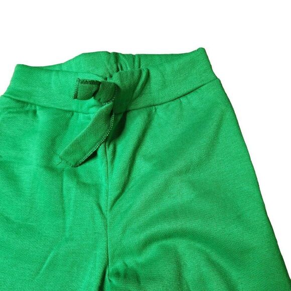 Vintage 80s Speedo Drawstring Waist Joggers Pants Womens Size XS Green - Picture 4 of 7